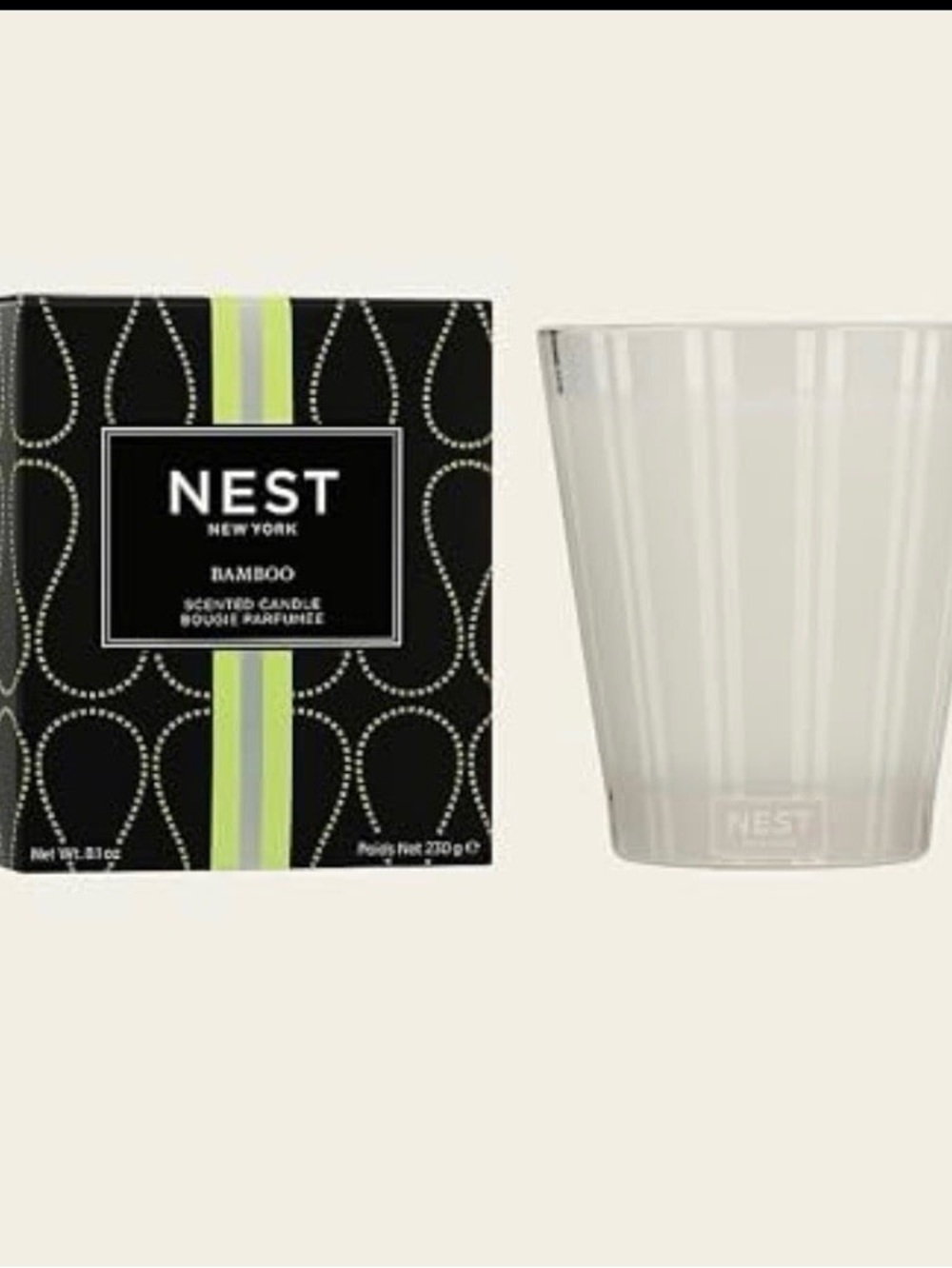 NEW Nest Fragrances Candle Bamboo 8.1oz